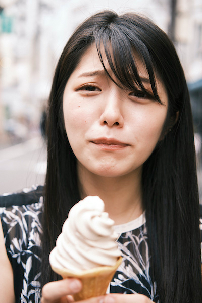 クロちゃん悩殺で話題の山田かな 谷中デートで脱サラJDグラドルの素顔の画像10