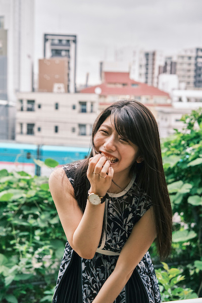 クロちゃん悩殺で話題の山田かな 谷中デートで脱サラJDグラドルの素顔の画像7